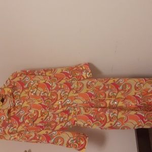 Silk dress size small